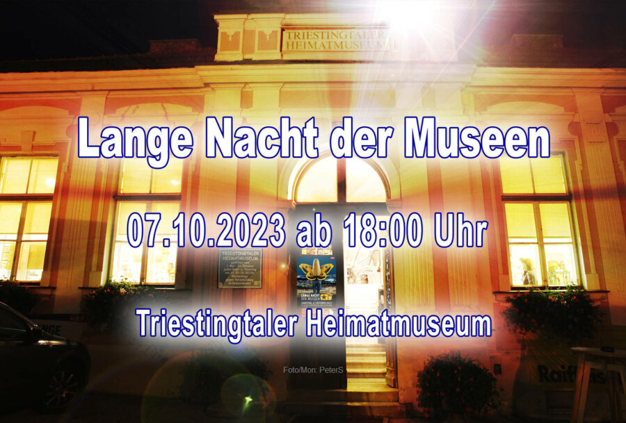 Triestingtaler Heimat- und Regionalmuseum Lange Nacht der Museen