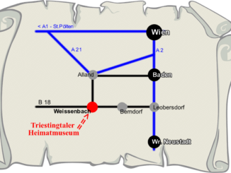 Lageplan - Triestingtaler Heimat und Regionalmuseum Weissenbach Kirchenplatz 3 2564 Weissenbach