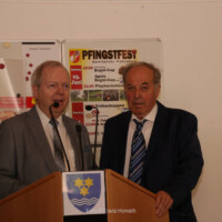 Bgm. Johann Miedl und Museumsdir. Wolfgang Stiawa | Foto © Franz Horvath 30 Jahre Triestingtaler Heimatmuseum