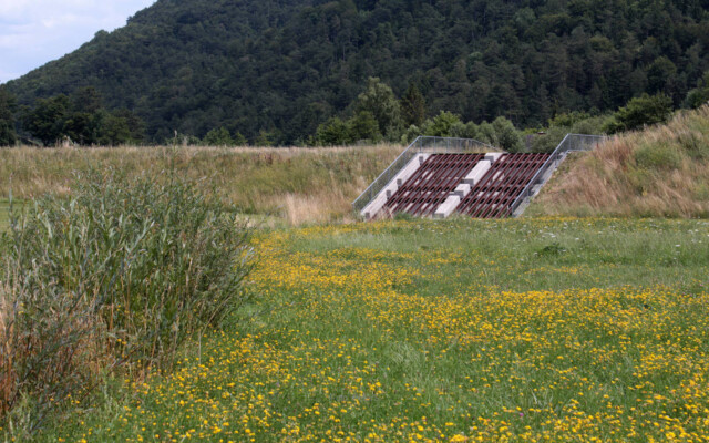 Hochwasser Schutzbauten Furth