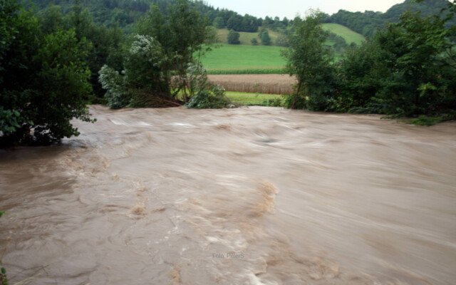 Altenmarkt - Sulzbach Hochwasser 3.8.2014