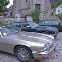 Der "Jaguar Daimler Owners Sports and Touring Car Club" zu Gast im Museum (Mai 2026) | © Triestingtaler Heimat und Regionalmuseum Weissenbach, Foto: PeterS JDOST Besuch 2026